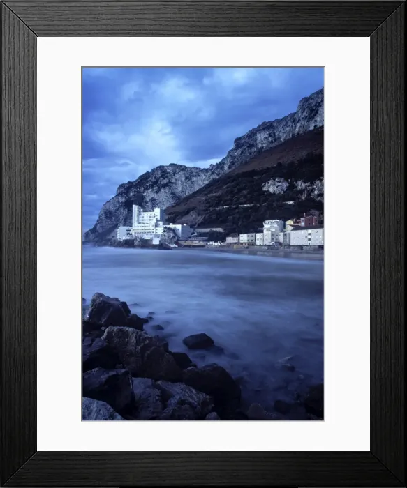 Framed Print : Catalan Bay Framed Print : Catalan Bay