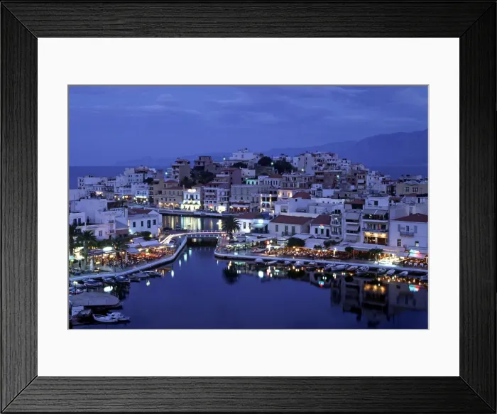 Framed Print : Agios Nikolaos Framed Print : Agios Nikolaos