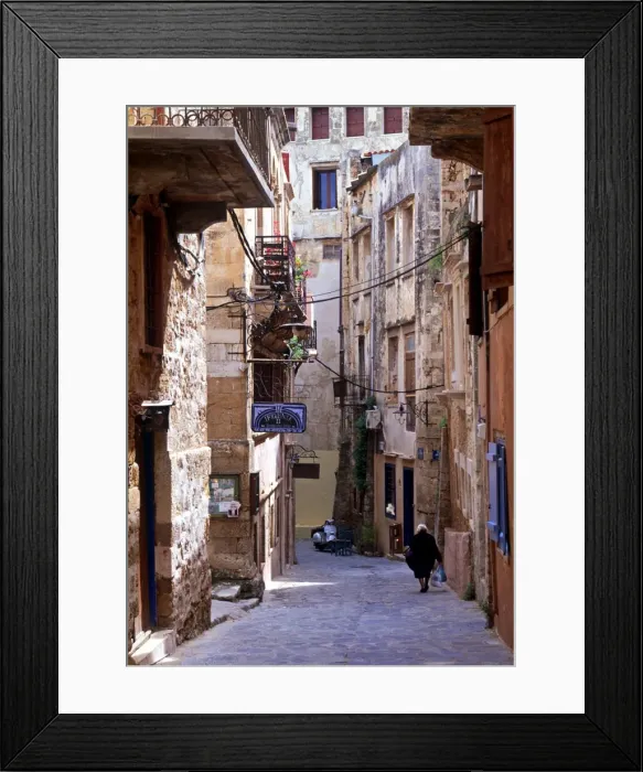 Framed Print : Old town, Hania Framed Print : Old town, Hania