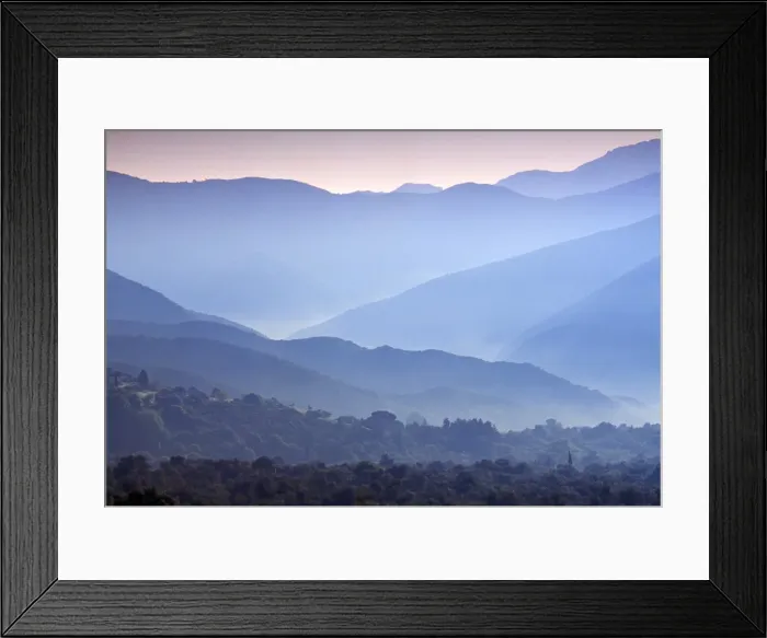 Framed Print : Mountain Valley Framed Print : Mountain Valley