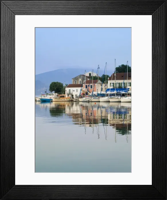 Framed Print : Fiskardo, Kefalonia, Ionian Islands, Greece Framed Print : Fiskardo, Kefalonia, Ionian Islands, Greece