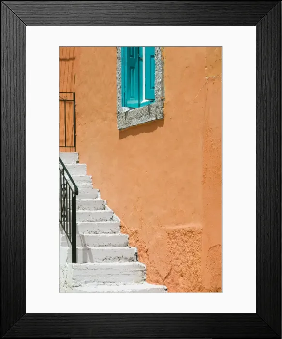 Framed Print : Building Detail, Pythagorio, Samos Island, Greece Framed Print : Building Detail, Pythagorio, Samos Island, Greece