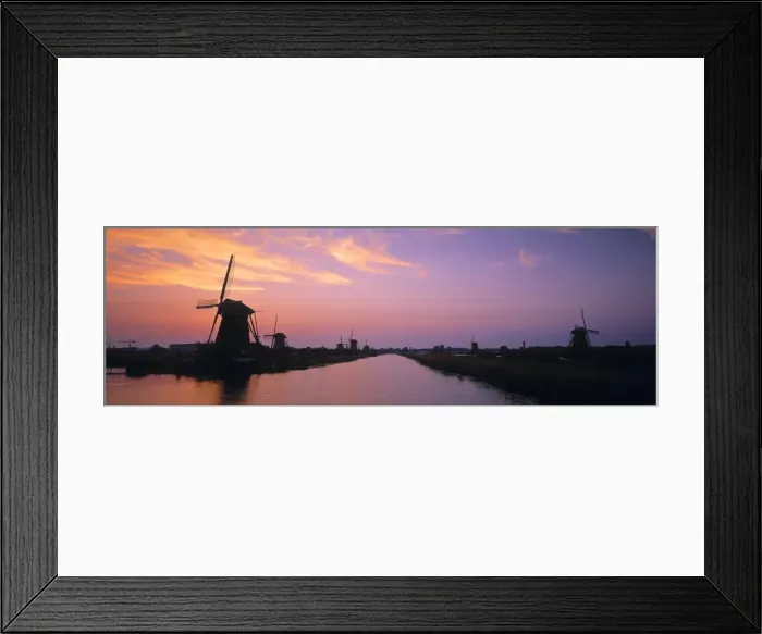 Framed Print : Windmills, Kinderdijk Framed Print : Windmills, Kinderdijk