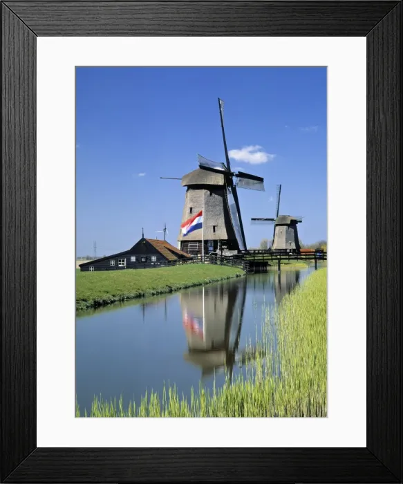 Framed Print : Windmills nr Framed Print : Windmills nr