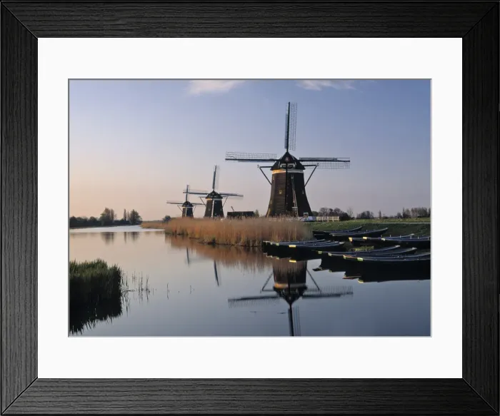 Framed Print : Windmills, Leidschendam Framed Print : Windmills, Leidschendam