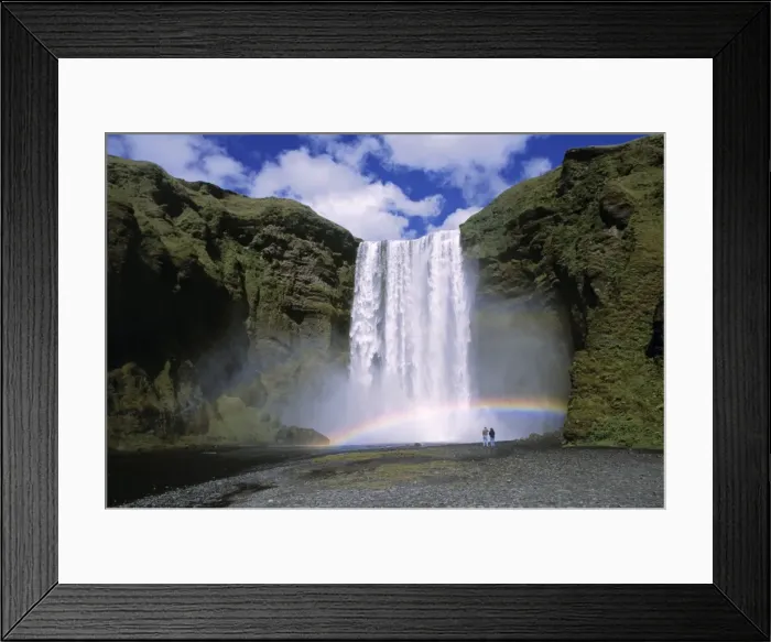 Framed Print : Skogafoss Waterfall Framed Print : Skogafoss Waterfall
