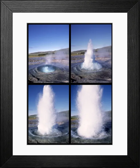 Framed Print : Strokkur, Geysir geothermal area Framed Print : Strokkur, Geysir geothermal area