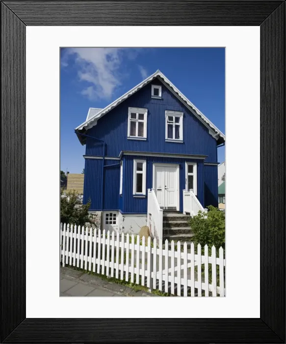 Framed Print : Iceland, Reykjavik Framed Print : Iceland, Reykjavik