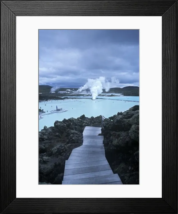 Framed Print : Blue Lagoon, Grindavik, Nr Framed Print : Blue Lagoon, Grindavik, Nr