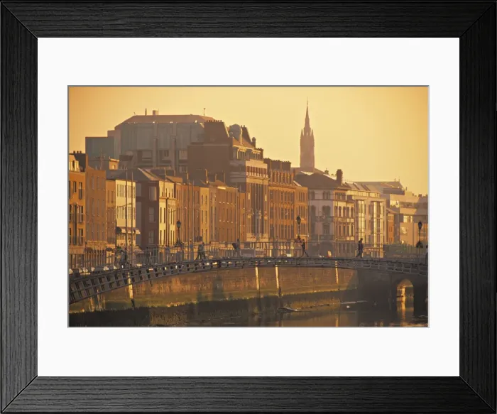 Framed Print : Ha Penny Bridge Framed Print : Ha Penny Bridge