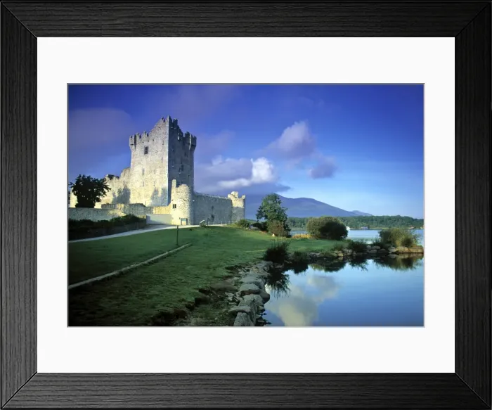 Framed Print : Ross Castle, Killarney, Co Framed Print : Ross Castle, Killarney, Co