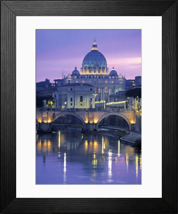 Framed Print : St. Peters Basilica Framed Print : St. Peters Basilica