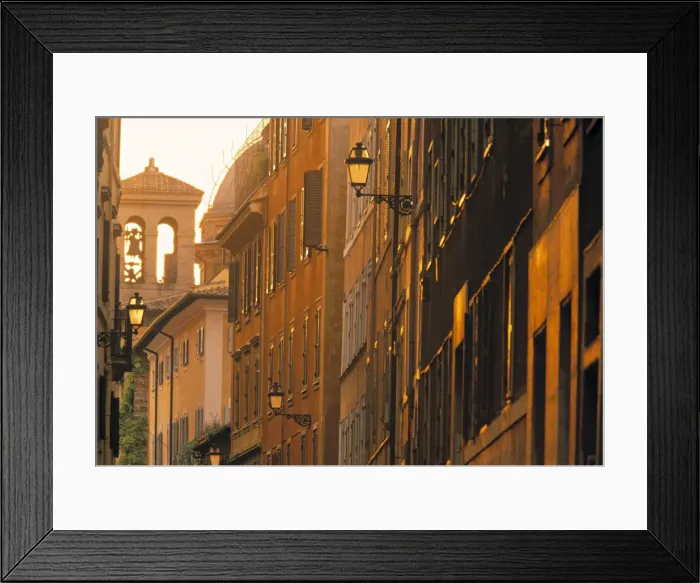Framed Print : Via Baccina Framed Print : Via Baccina