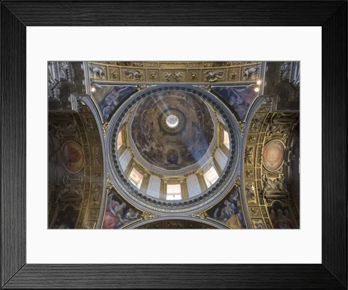 Framed Print : Cappella Paolina Borghesiana (Borghese Chapel)