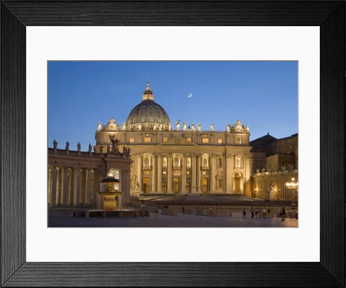 Framed Print : St. Peters Basilica Framed Print : St. Peters Basilica