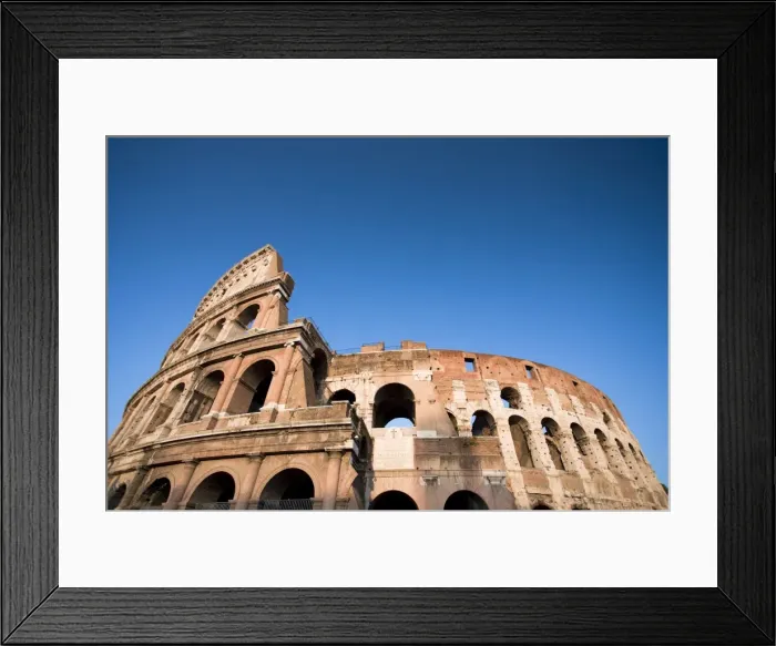 Framed Print : Colosseum and Arch of Constantine Framed Print : Colosseum and Arch of Constantine