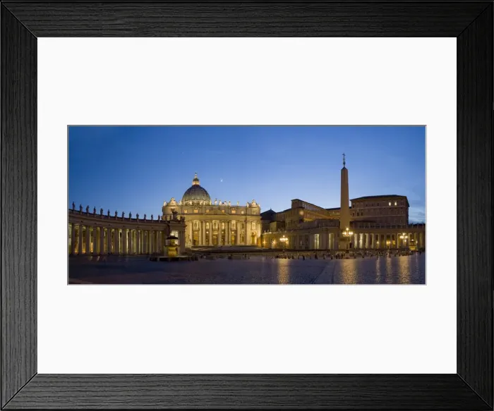 Framed Print : St. Peters Basilica Framed Print : St. Peters Basilica