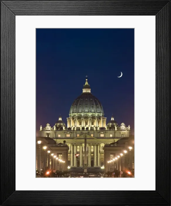 Framed Print : St. Peters Basilica Framed Print : St. Peters Basilica