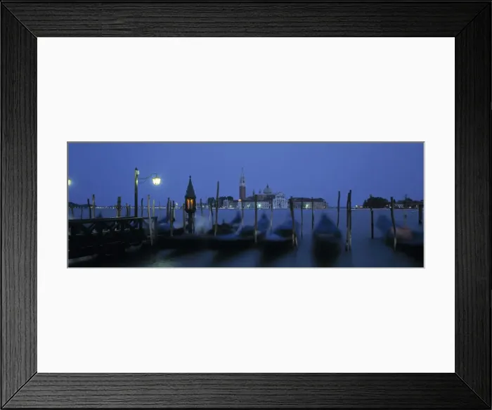 Framed Print : Gondolas by St