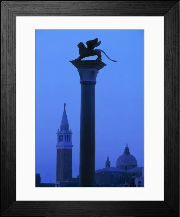 Framed Print : Winged Lion Column, St Framed Print : Winged Lion Column, St