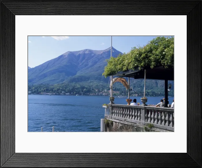 Framed Print : Terrace of the Grand Hotel Villa Serbelloni in Bellagio Framed Print : Terrace of the Grand Hotel Villa Serbelloni in Bellagio