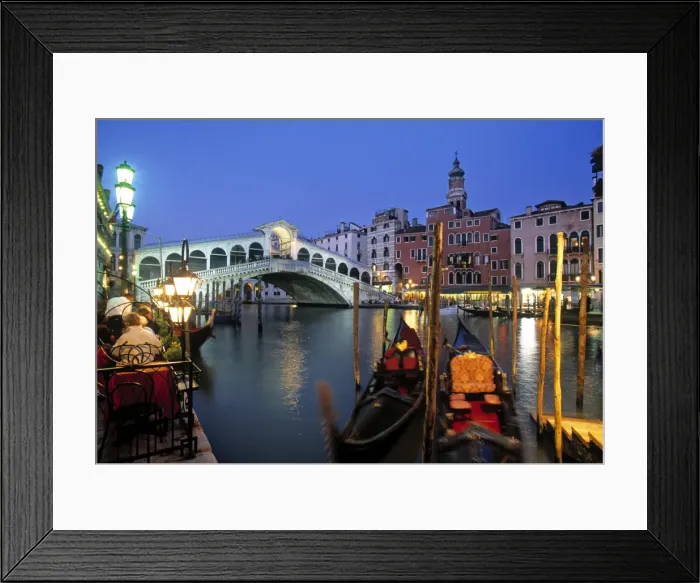Framed Print : Rialto Bridge Framed Print : Rialto Bridge