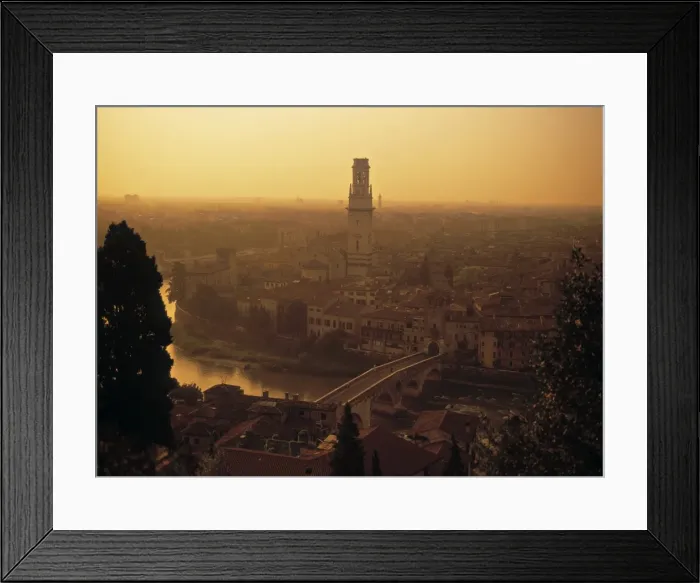 Framed Print : Duomo & River Adige, Verona, Italy Framed Print : Duomo & River Adige, Verona, Italy