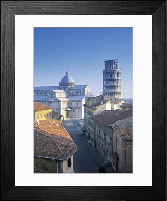 Framed Print : Leaning Tower of Pisa Framed Print : Leaning Tower of Pisa
