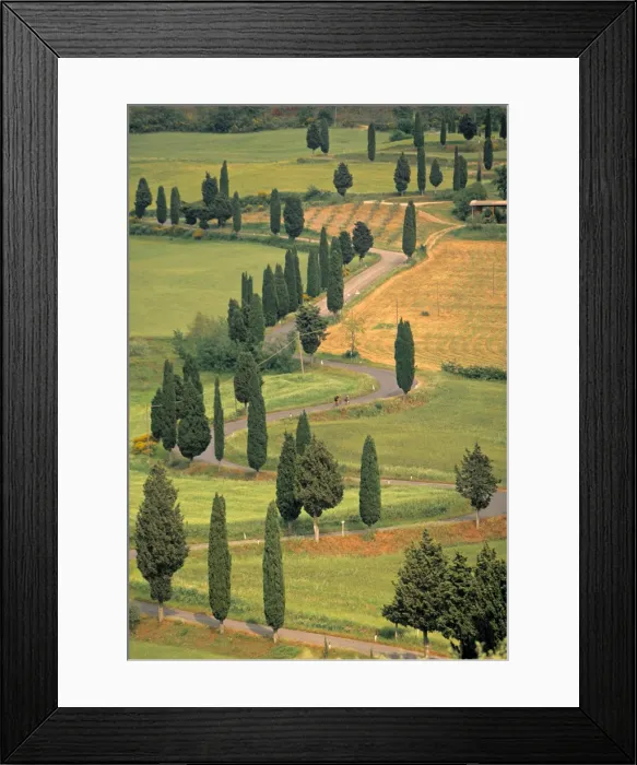 Framed Print : Monticchiello