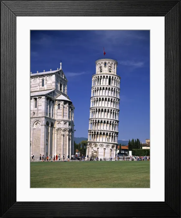 Framed Print : Leaning Tower of Pisa Framed Print : Leaning Tower of Pisa