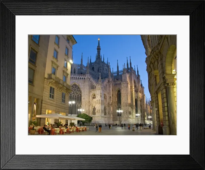 Framed Print : Duomo, Milan, Lombardy, Italy Framed Print : Duomo, Milan, Lombardy, Italy