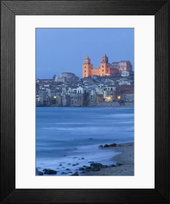 Framed Print : Duomo, Cefalu, Sicily, Italy