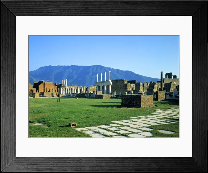 Framed Print : Forum, Pompeii Framed Print : Forum, Pompeii