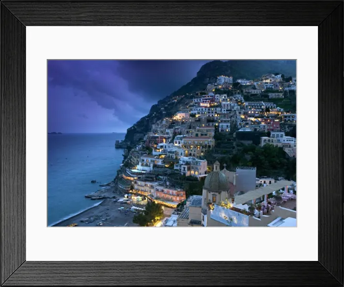 Framed Print : Positano, Amalfi Coast, Italy Framed Print : Positano, Amalfi Coast, Italy