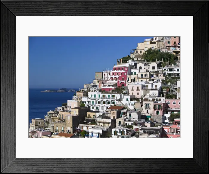 Framed Print : Positano, Amalfi Coast, Italy
