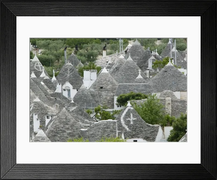 Framed Print : Trulli Houses, Alberobello, Puglia, Italy Framed Print : Trulli Houses, Alberobello, Puglia, Italy