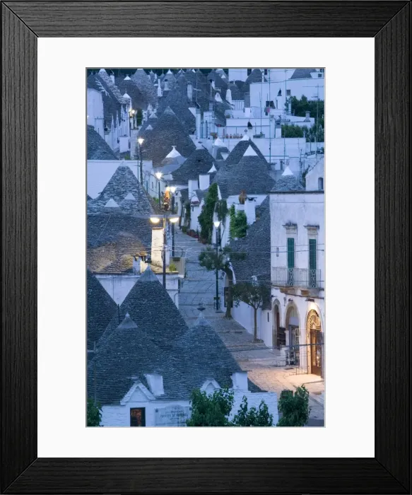 Framed Print : Trulli Houses, Alberobello, Puglia, Italy Framed Print : Trulli Houses, Alberobello, Puglia, Italy