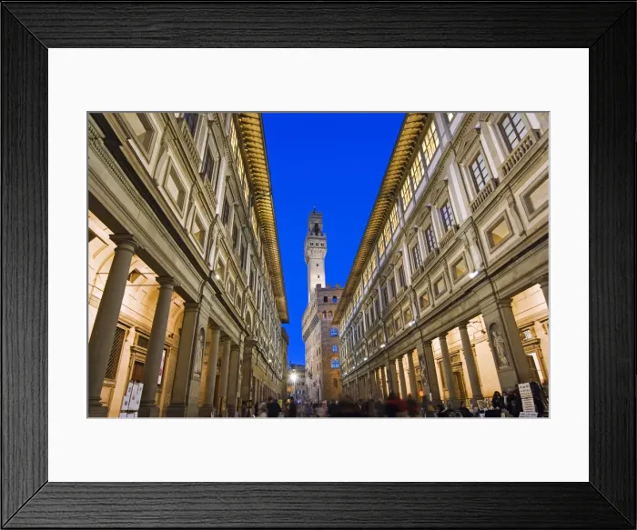 Framed Print : Piazza degli Uffizi Framed Print : Piazza degli Uffizi