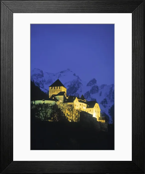 Framed Print : Castle, Vaduz Framed Print : Castle, Vaduz