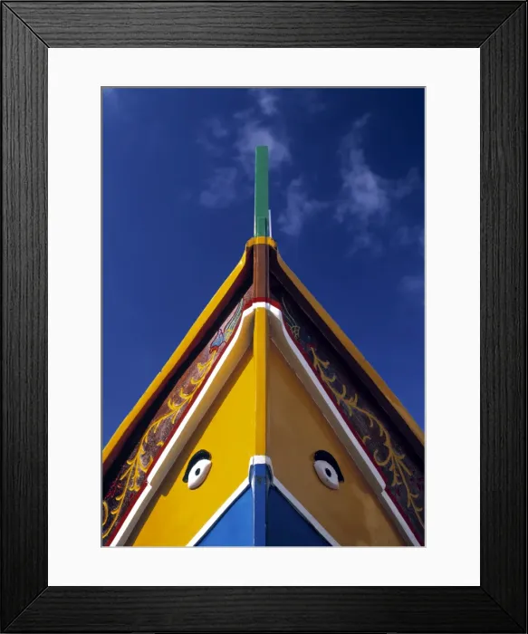 Framed Print : Eye of Oris on fishing boat Framed Print : Eye of Oris on fishing boat