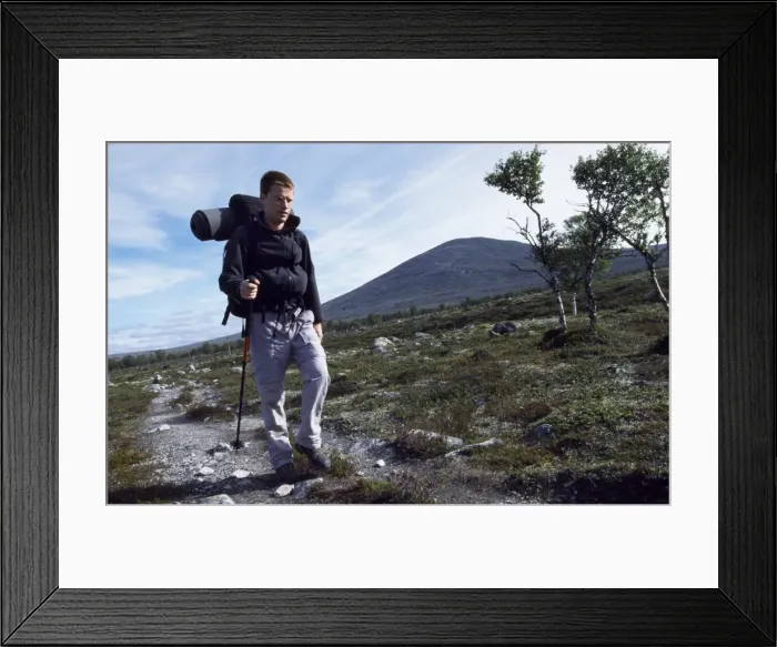 Framed Print : Walking and camping trip Framed Print : Walking and camping trip