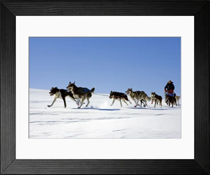 Framed Print : Norway, Troms, Lyngen Alps