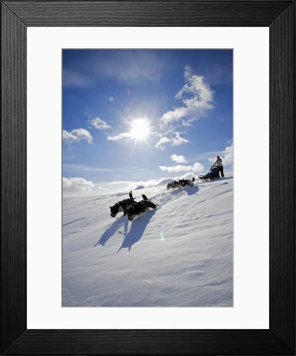 Framed Print : Norway, Tromso, Lyngen Alps Framed Print : Norway, Tromso, Lyngen Alps