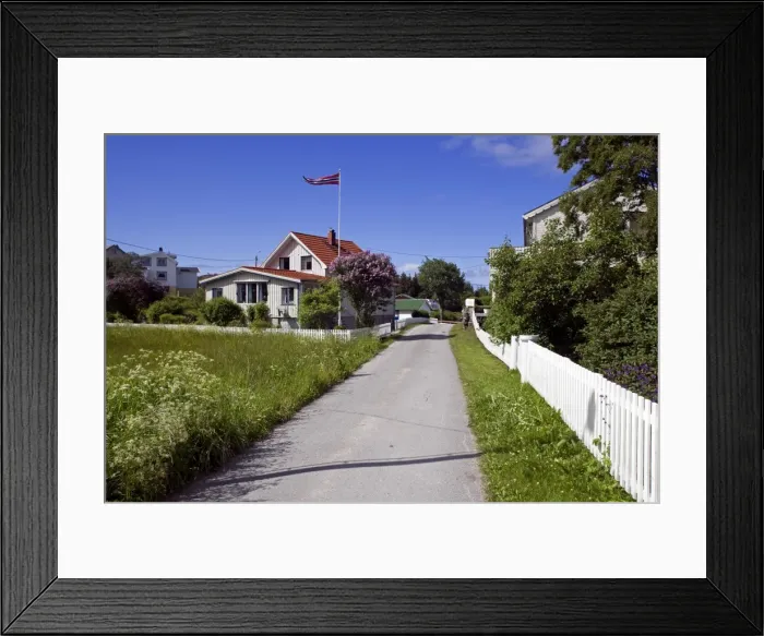 Framed Print : Norway, Nordland, Helgeland, Onoy Island