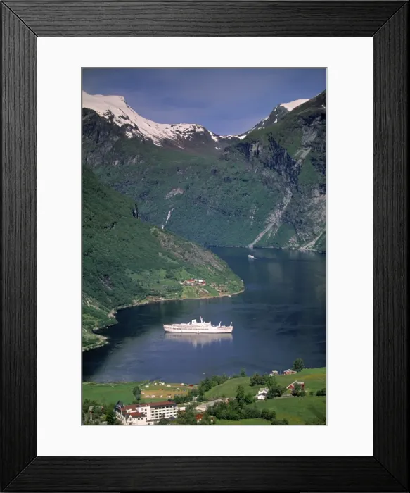 Framed Print : Geirangerfjord Framed Print : Geirangerfjord