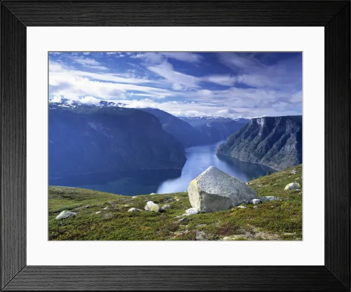Framed Print : Aurlandsfjord Framed Print : Aurlandsfjord