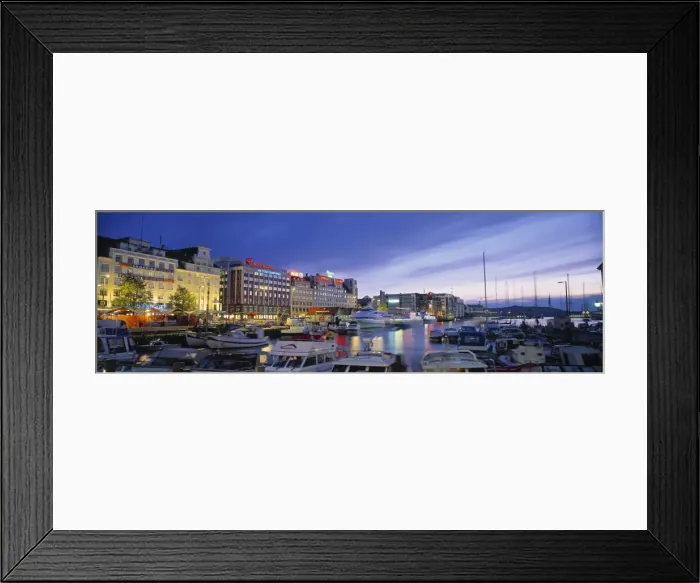 Framed Print : Bergen, Norway