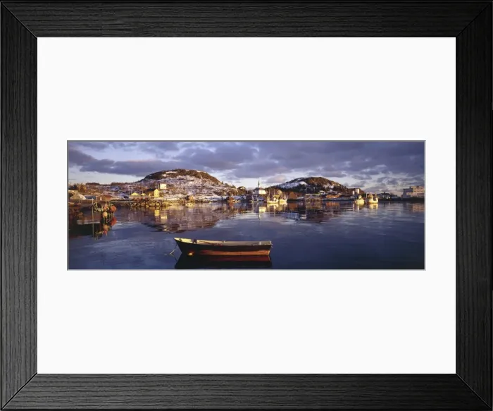 Framed Print : Harbour, Moskenes, Flakstadoya Island, Lofoten Islands, Norway Framed Print : Harbour, Moskenes, Flakstadoya Island, Lofoten Islands, Norway