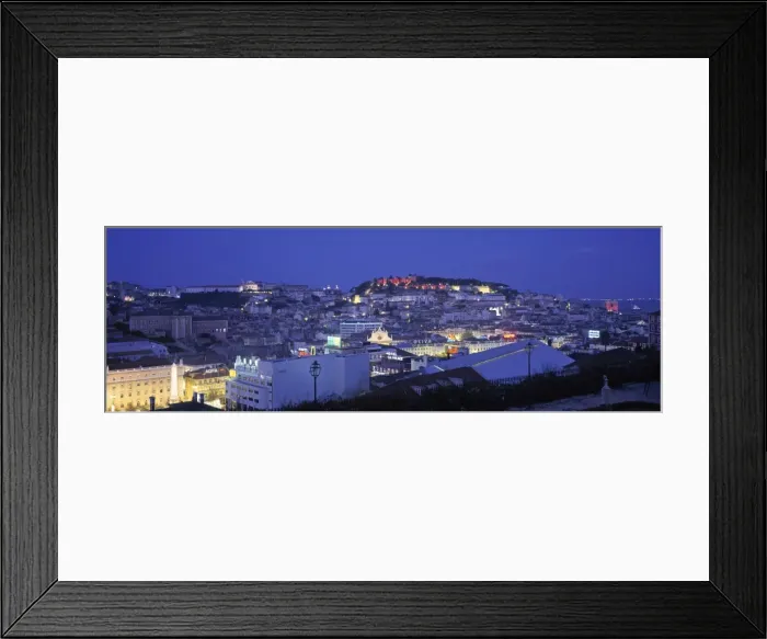Framed Print : View over Baixa Framed Print : View over Baixa