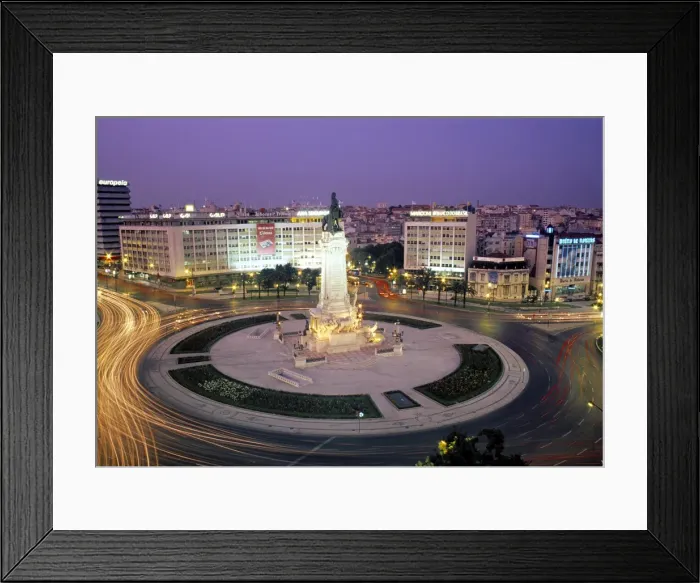 Framed Print : Praca do Marques de Pombal Framed Print : Praca do Marques de Pombal